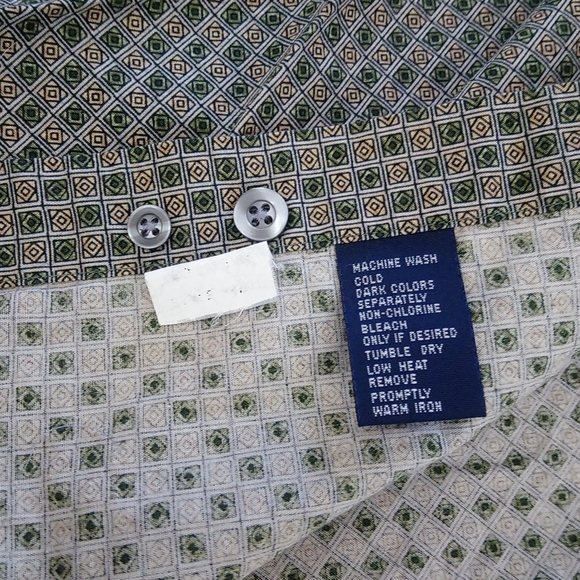 Patterned Button Down Front Long Sleeve Shirt Top - Picture 10 of 16